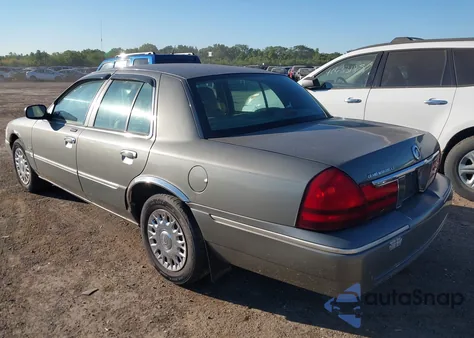 2003 Mercury Grand Marquis Ls from USA, damaged, VIN 2MEFM75W43X690828
